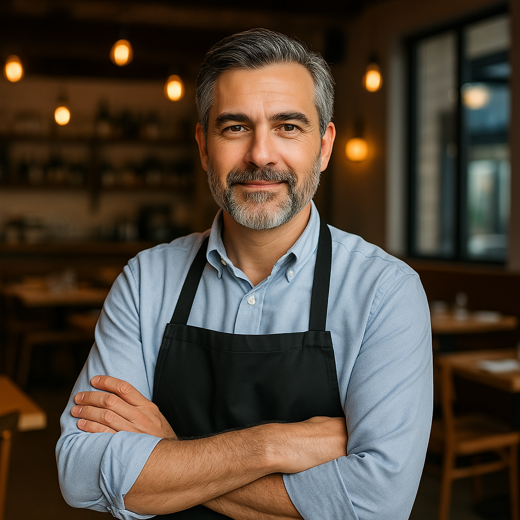 Restaurant operator using voice AI system